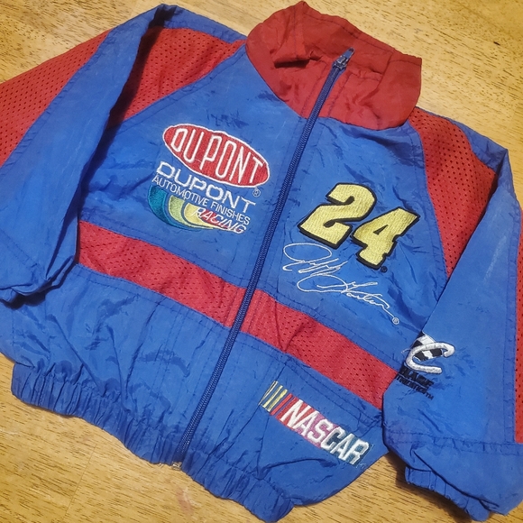 2 Nascar Dupont Race Car Windbreaker 